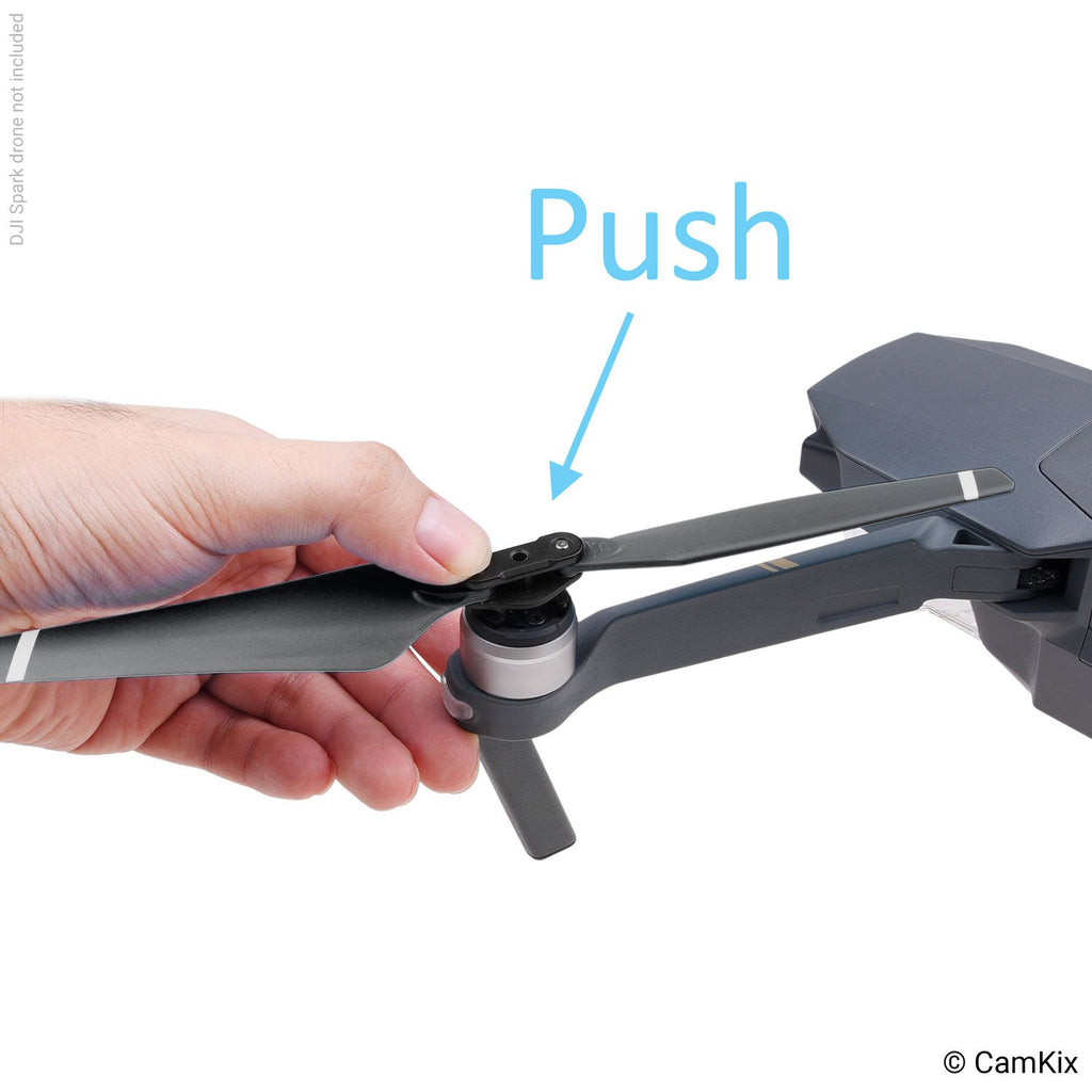 CamKix Propellers for DJI Mavic Pro – 8 Blades, Quick Release, Flight Tested