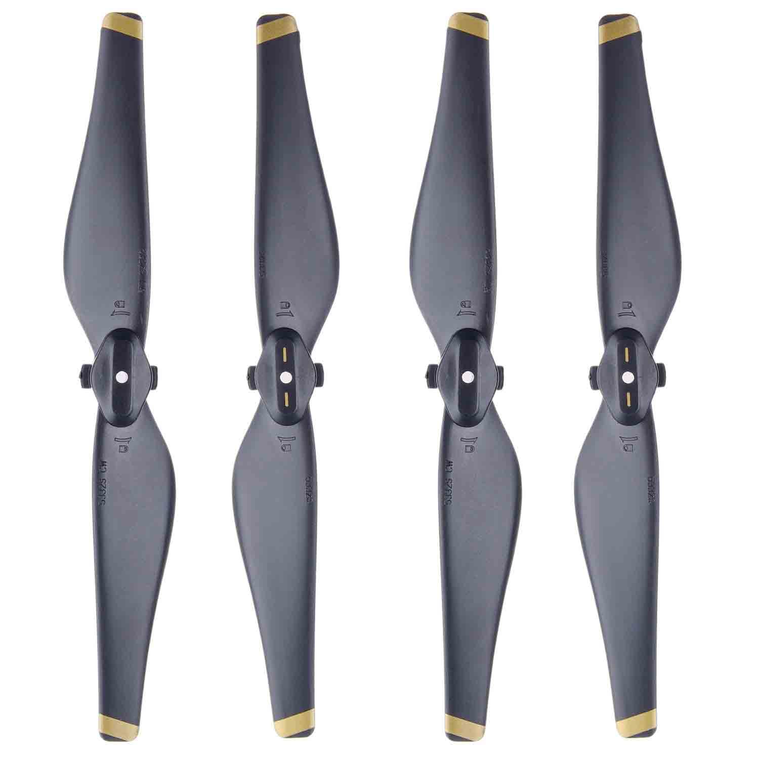 CamKix Replacement Propeller Kit for DJI Mavic Air – 2 Sets (8 Blades Each) – Black