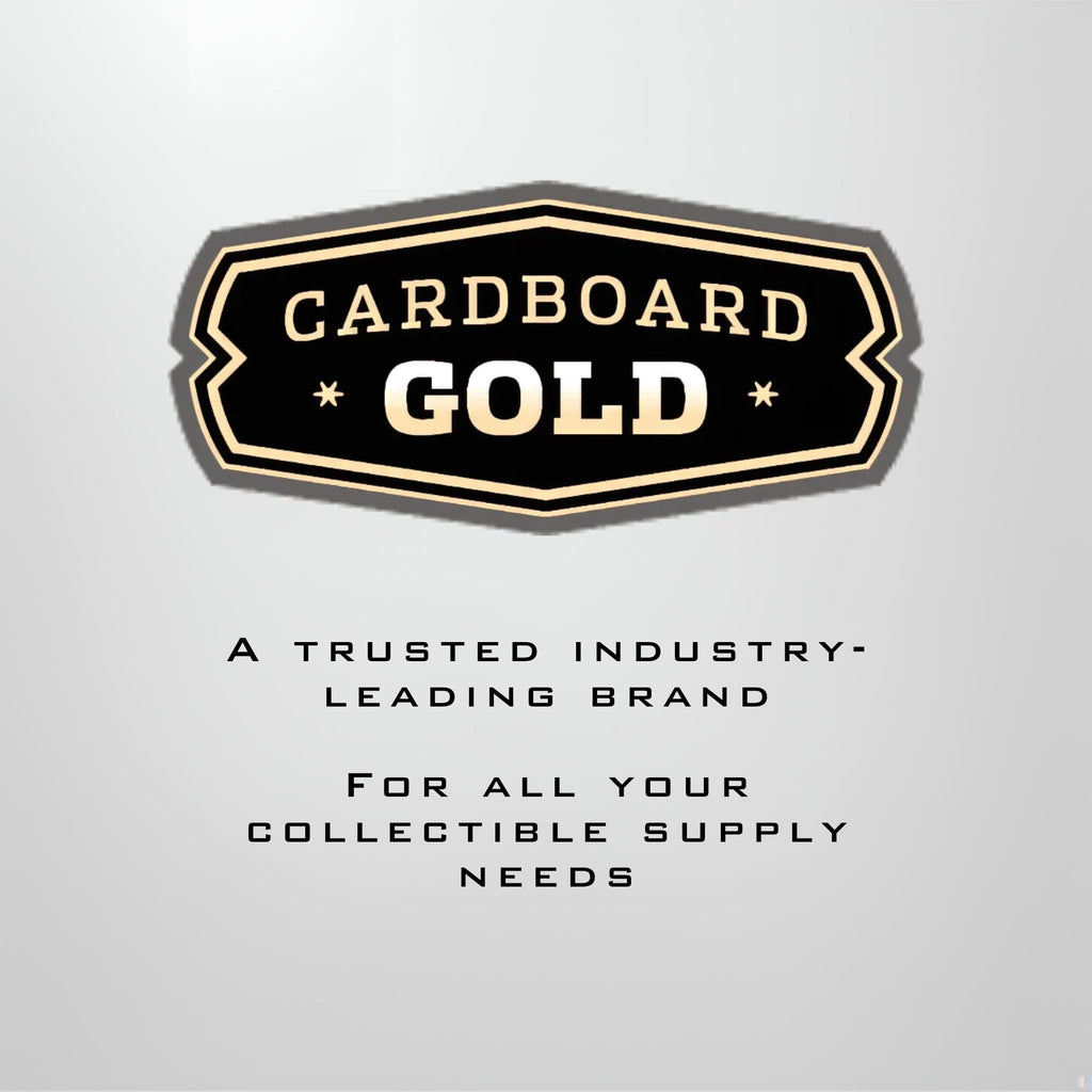 Cardboard Gold PSA Card Sleeves – 50 Clear No-Logo Sleeves for Graded Slabs