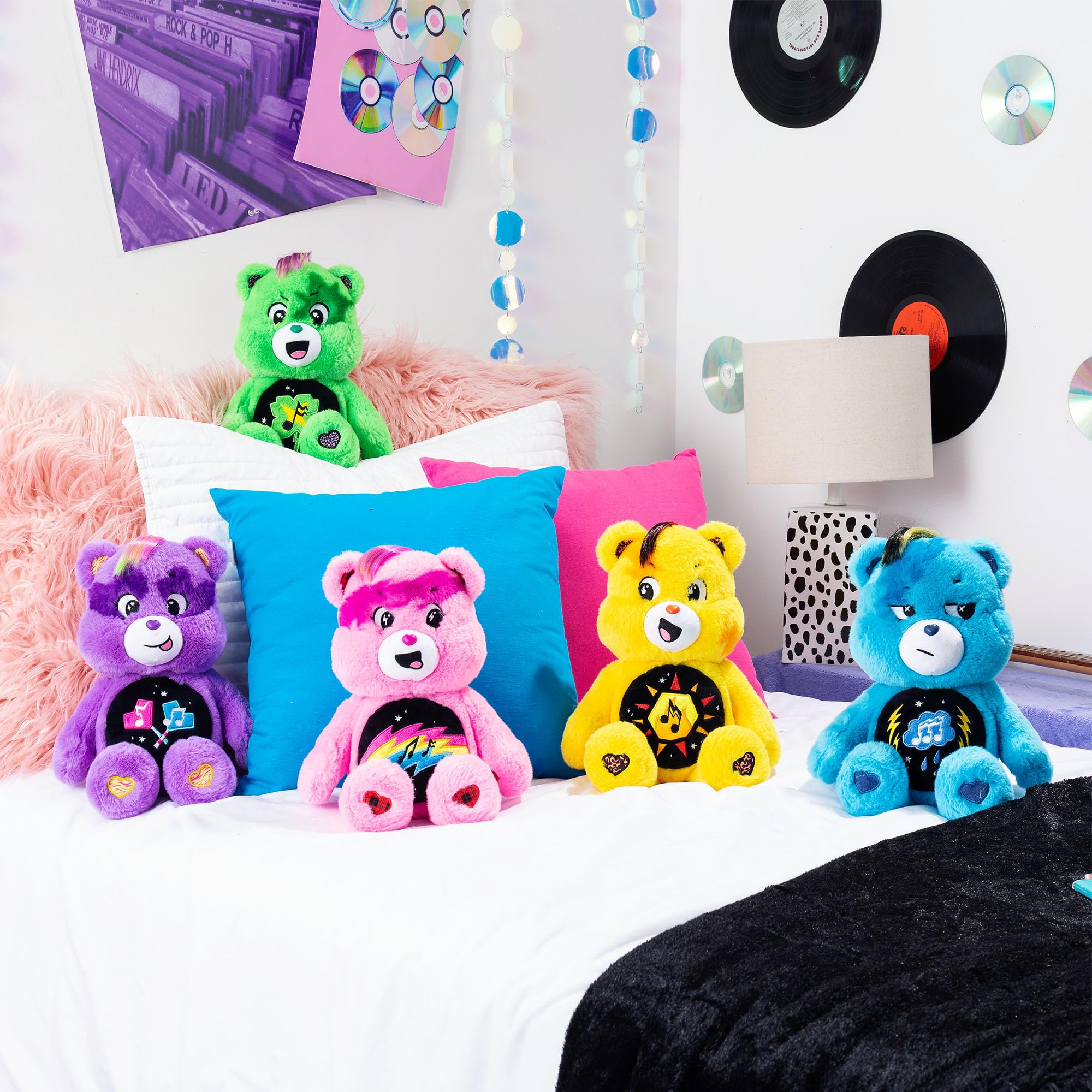 Care Bears Rock-a-Lot Funshine Bear 14" Plush - Amazon Exclusive