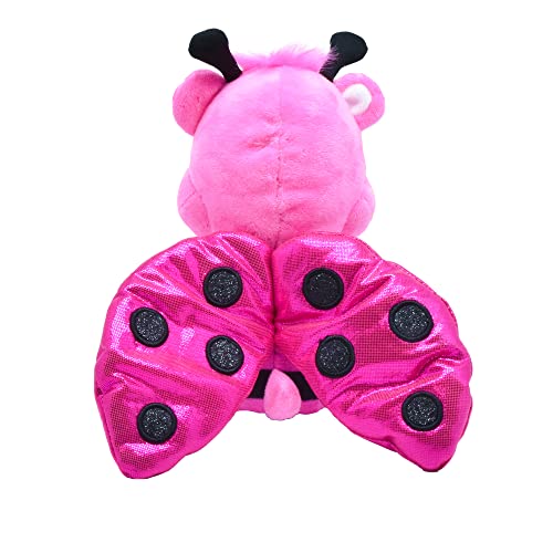 Care Bears Spring Cheer Bear Ladybug Plush - 9 Inch Soft Toy for Ages 4+