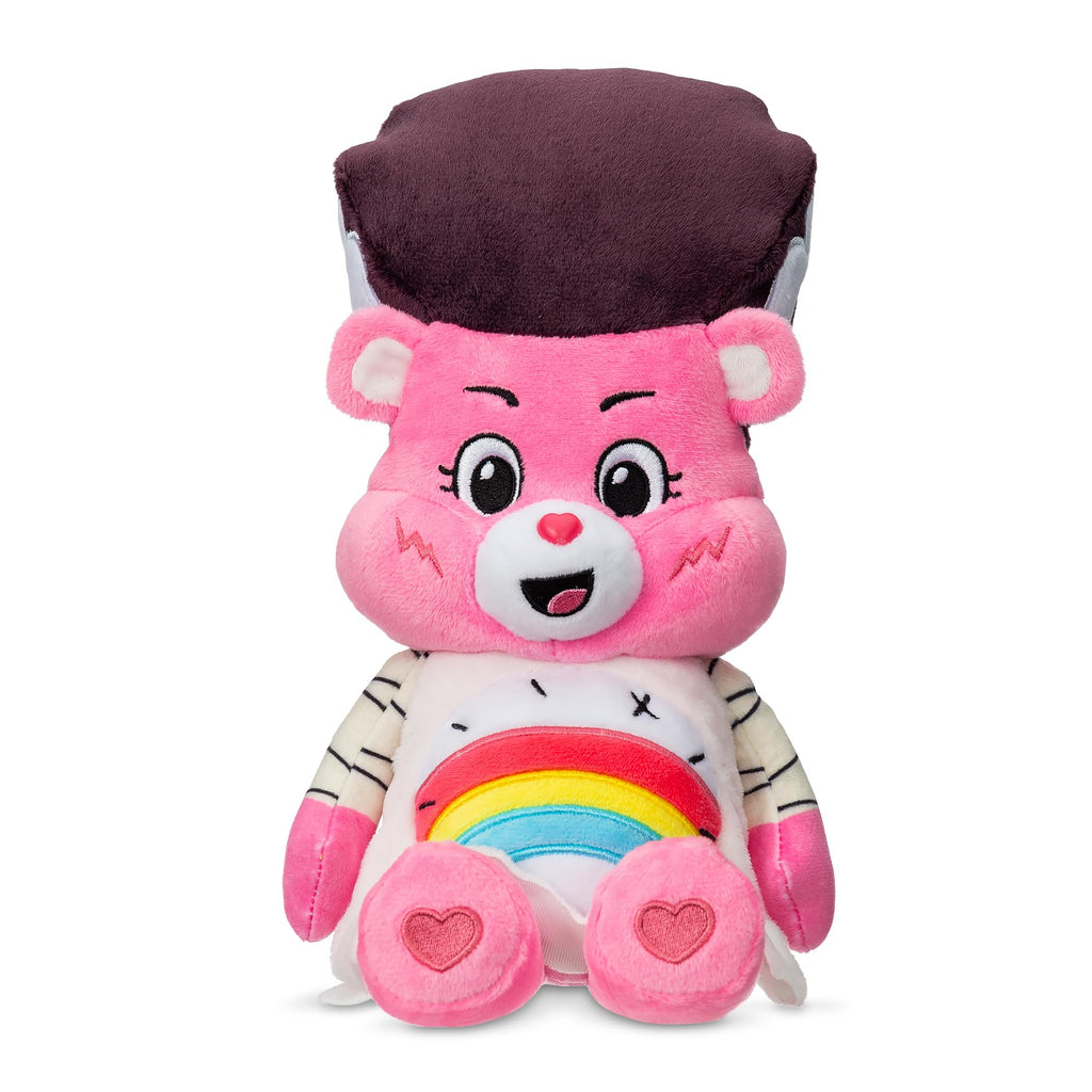 Care Bears Universal Monsters Cheer Bear as Bride of Frankenstein 9" Plush - Soft & Collectible