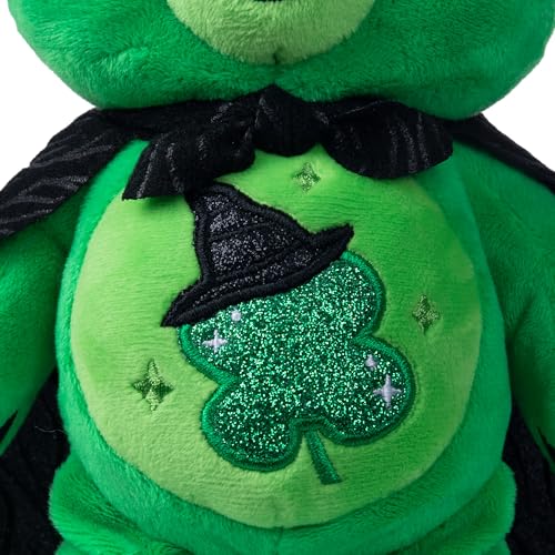 Care Bears x Wicked Fun Size Plush – Good Luck Bear as Elphaba, 9-Inch Collectible