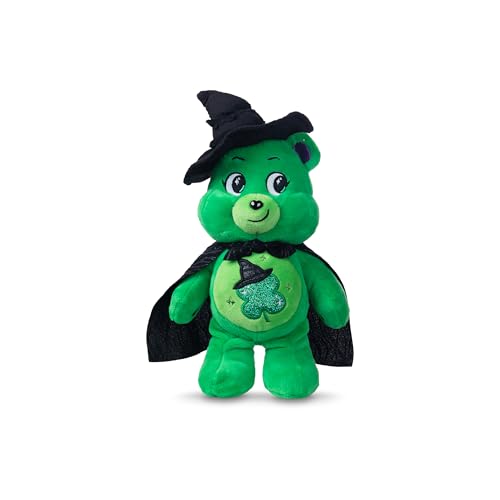 Care Bears x Wicked Fun Size Plush – Good Luck Bear as Elphaba, 9-Inch Collectible