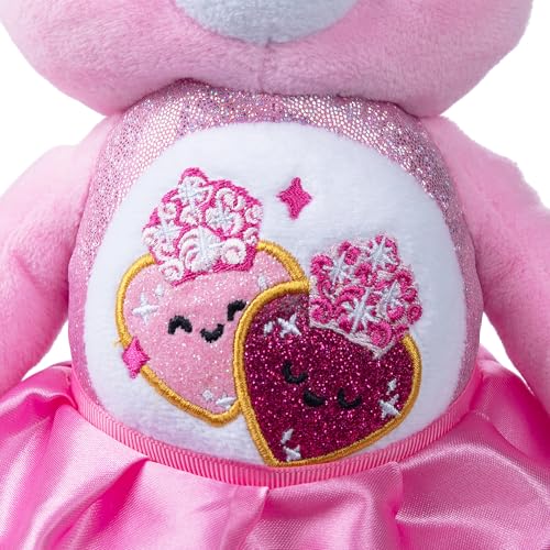 Care Bears x Wicked Fun Size Plush: Love-a-Lot Bear as Glinda (9 inches)