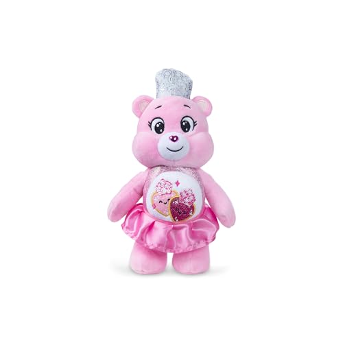 Care Bears x Wicked Fun Size Plush: Love-a-Lot Bear as Glinda (9 inches)