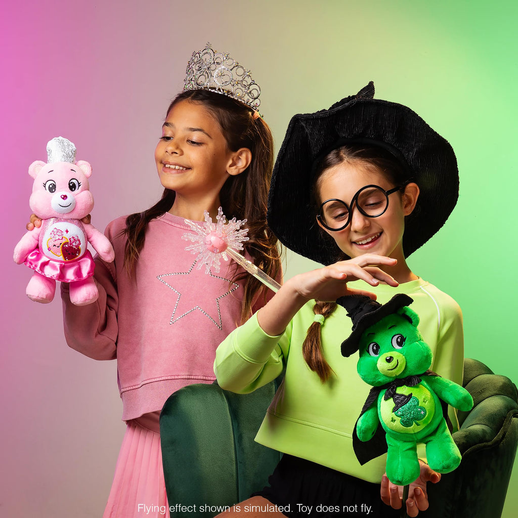Care Bears x Wicked Fun Size Plush: Love-a-Lot Bear as Glinda (9 inches)