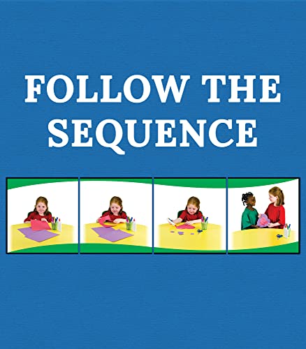 Carson Dellosa Learning to Sequence Puzzle Set - 48 Pieces for PreK-1st Grade Storytelling & Critical Thinking