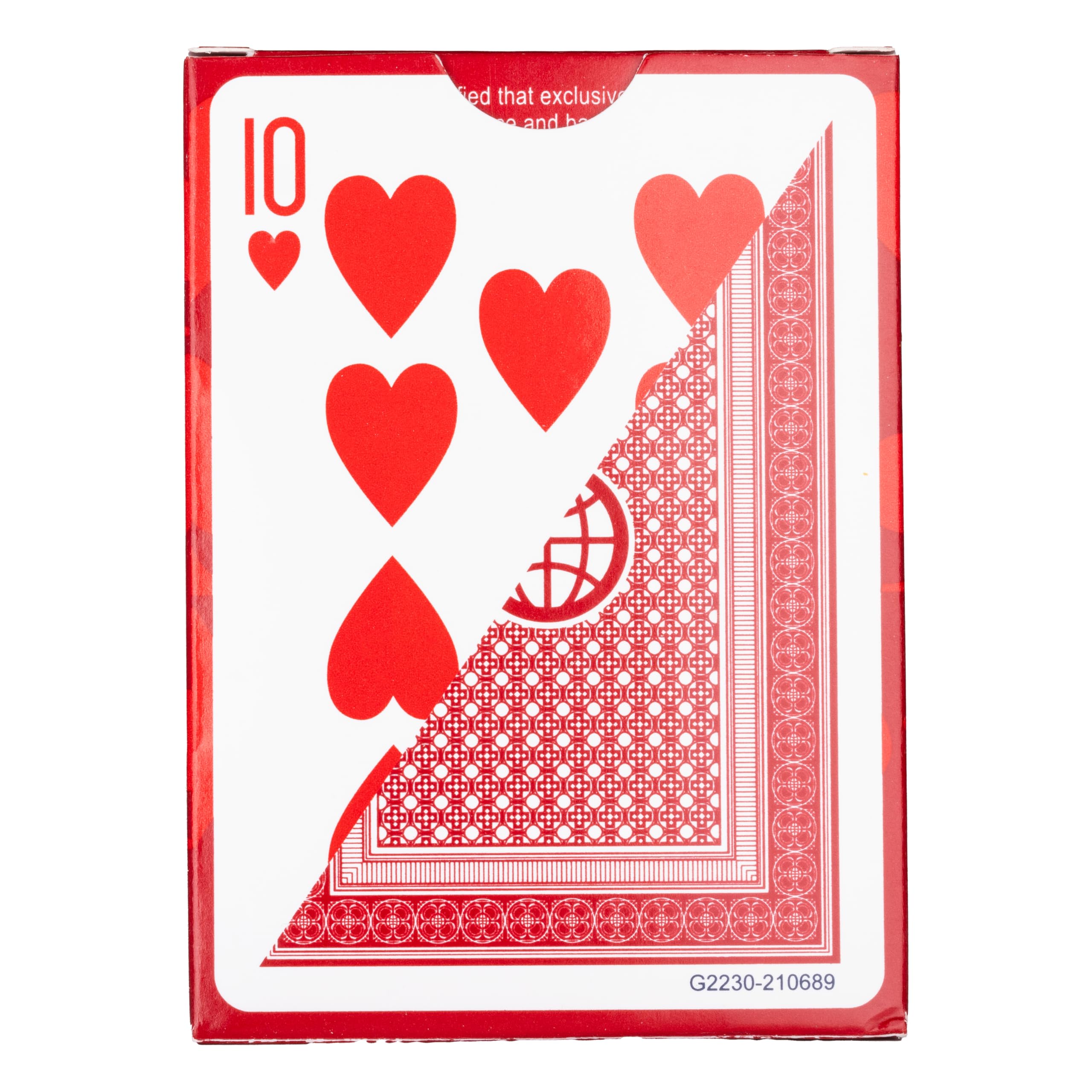 Cartamundi Classic Playing Cards 12 Pack – Standard Index Poker Decks (6 Red, 6 Blue)