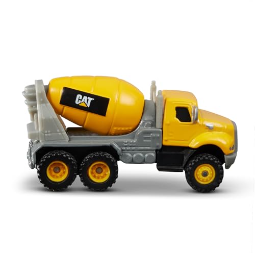CAT Construction Die Cast Metal 3-Pack: Dump Truck, Cement Mixer, Grader – Ages 3+