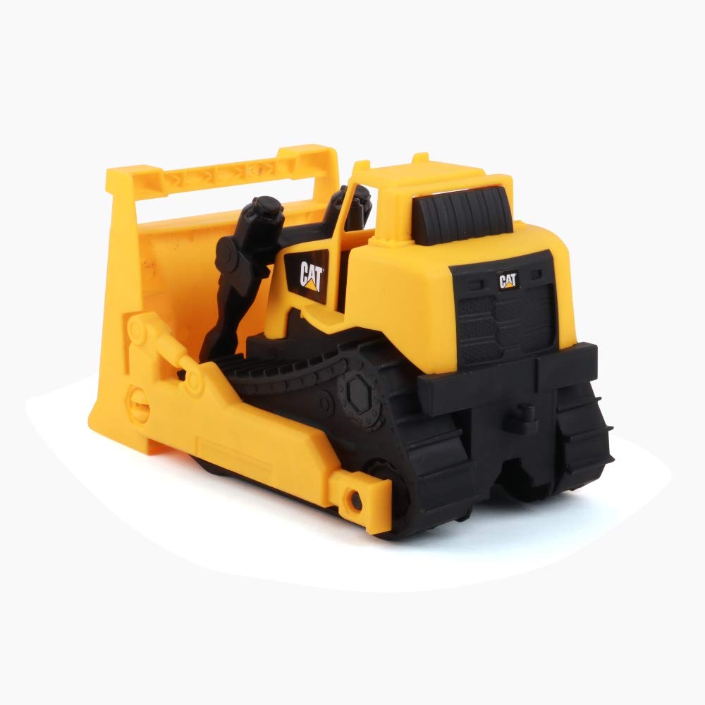 Cat Construction Fleet 10” Bulldozer – Working Blade, Free-Rolling Wheels, Ages 2+