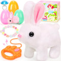 CatchCute Easter Hopping Plush Bunny Interactive Toy for Kids with Remote Control Leash