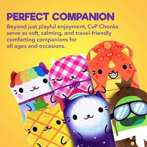 Cats vs Pickles CvP Chonk Mystery Bag Wave 6 – 6-Inch Gold Edition Plush Toy