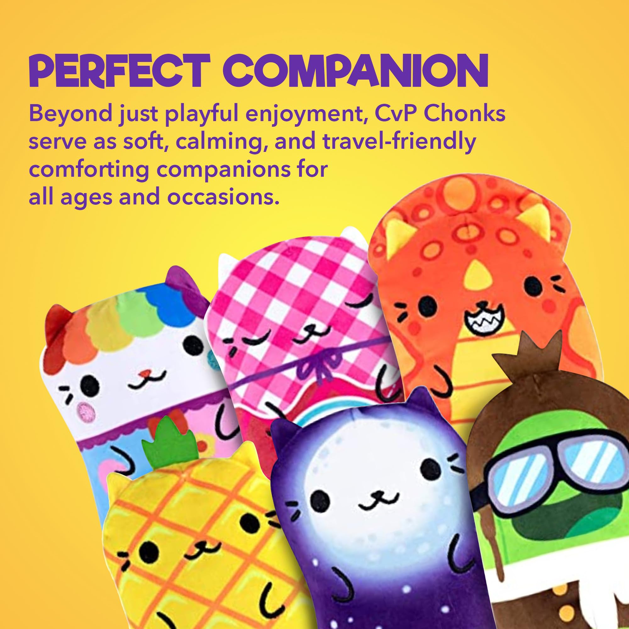 Cats vs Pickles CvP Chonk Mystery Bag Wave 6 – 6-Inch Gold Edition Plush Toy