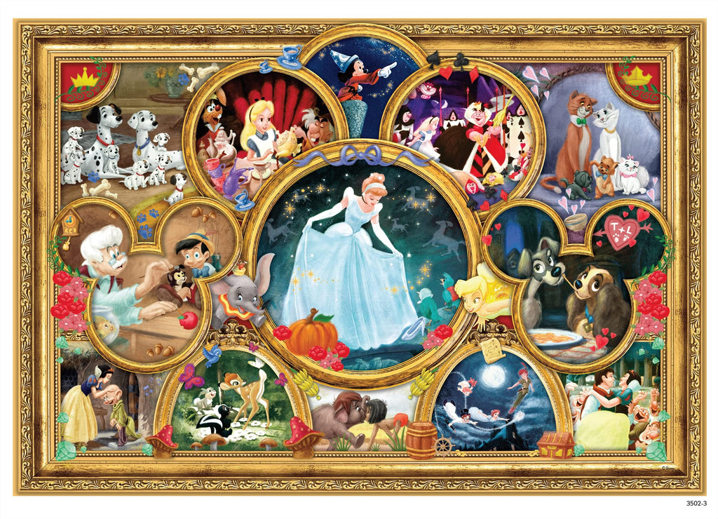 Ceaco Disney Classics 2000 Piece Jigsaw Puzzle – 38" x 26" Finished Size