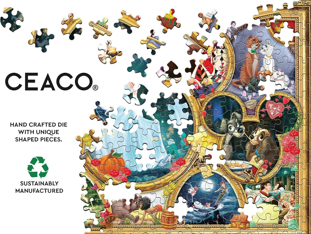 Ceaco Disney Classics 2000 Piece Jigsaw Puzzle – 38" x 26" Finished Size