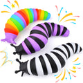 Cevioce Fidget Slug Toy 3-Pack – Sensory Toys for Autism, Stress Relief, and Travel