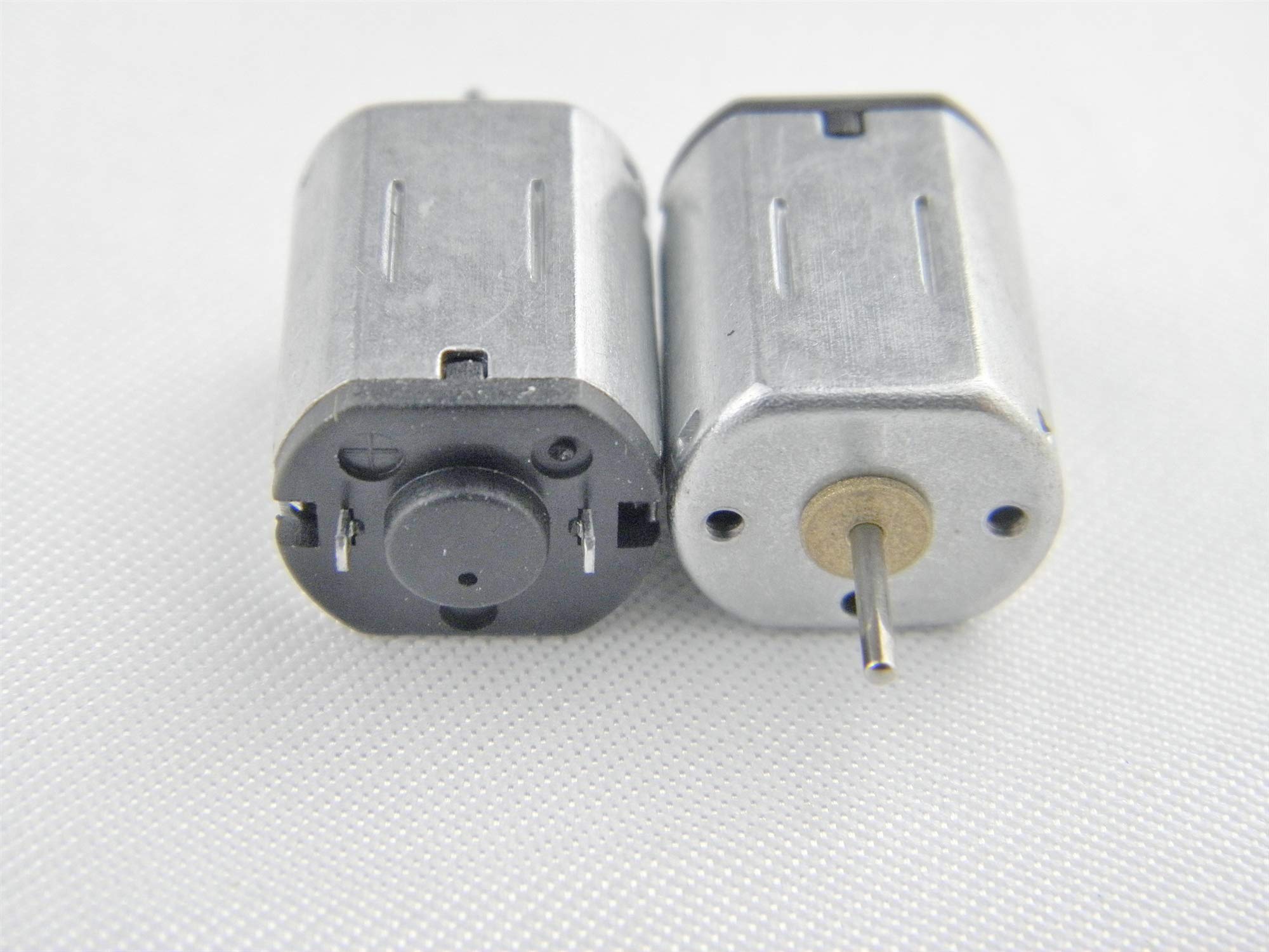 CHANCS N20 Micro DC Motor 3.7V 23500RPM 2-Pack for Gear Motors, Toys, and Science Projects