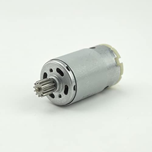 CHANCS RS390 6V DC Motor 14000 RPM for Kids Electric Ride-On Cars - 12 Tooth Gear Replacement
