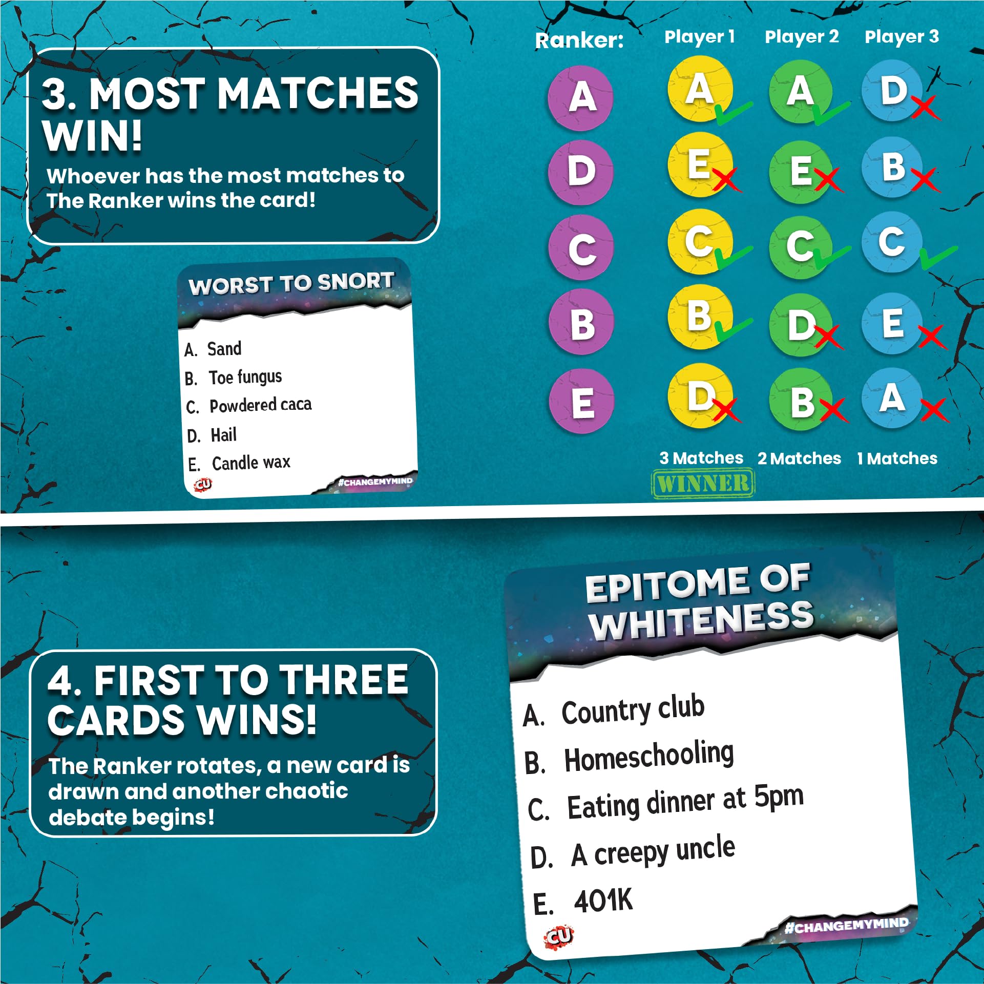 Change My Mind: Chaos Unleashed – NSFW Edition – Adult Party Card Game | 42 Cards, Ages 17+
