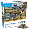 Charles Wysocki Sunset Bay 1000-Piece Jigsaw Puzzle – Buffalo Games, Perfect Snap Fit, 26.75x19.75 in