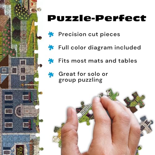 Charles Wysocki Sunset Bay 1000-Piece Jigsaw Puzzle – Buffalo Games, Perfect Snap Fit, 26.75x19.75 in