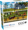 Charles Wysocki 'The Boccie Ladies of Martha's Vineyard' 1000-Piece Jigsaw Puzzle by Buffalo Games