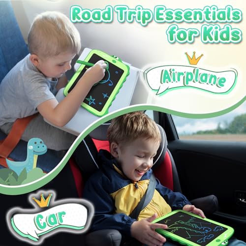 CHEERFUN 8.5" LCD Writing Tablet for Kids - Dinosaur Toddler Drawing Board, Educational Toys for Boys Girls Ages 3-8