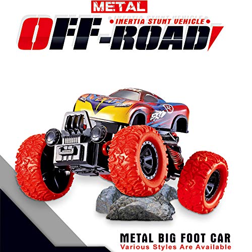 Chilartalent Pull Back Monster Trucks for Kids – Friction Powered 4WD Toy Cars, No Battery Needed, Gifts for Ages 1-5