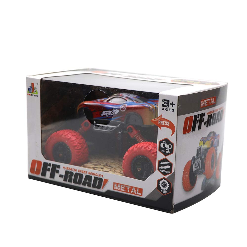 Chilartalent Pull Back Monster Trucks for Kids – Friction Powered 4WD Toy Cars, No Battery Needed, Gifts for Ages 1-5