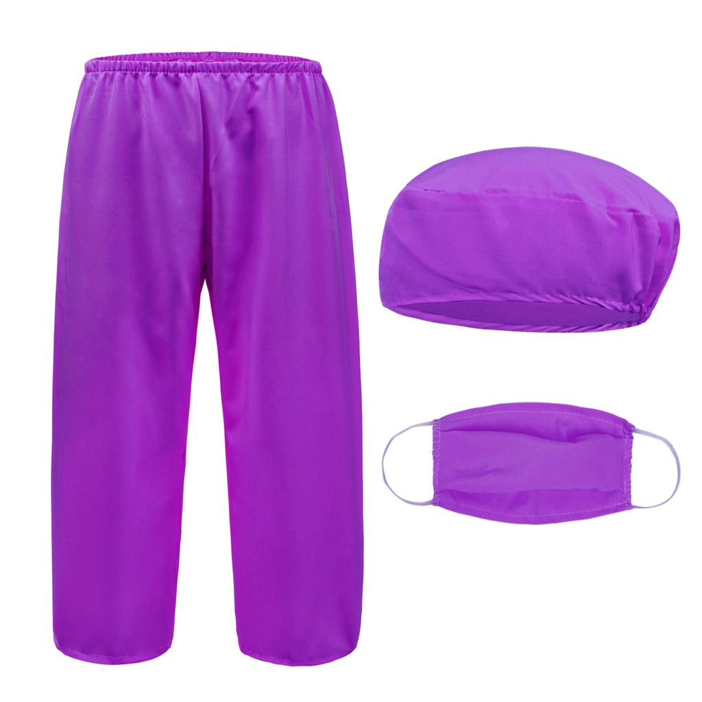 Children's Doctor Costume – 9 Piece Scrubs Set for Boys & Girls Ages 3-12