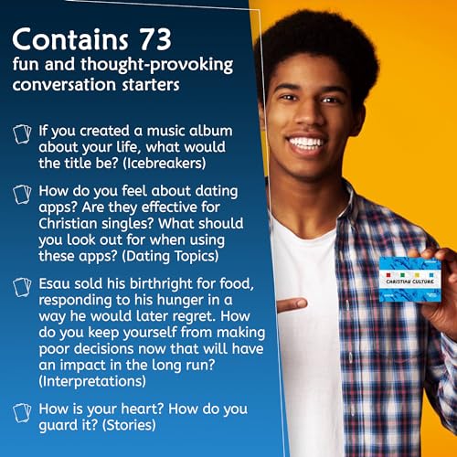 Christian Culture Singles Edition – 73 Conversation Cards for Meaningful Faith-Based Discussions