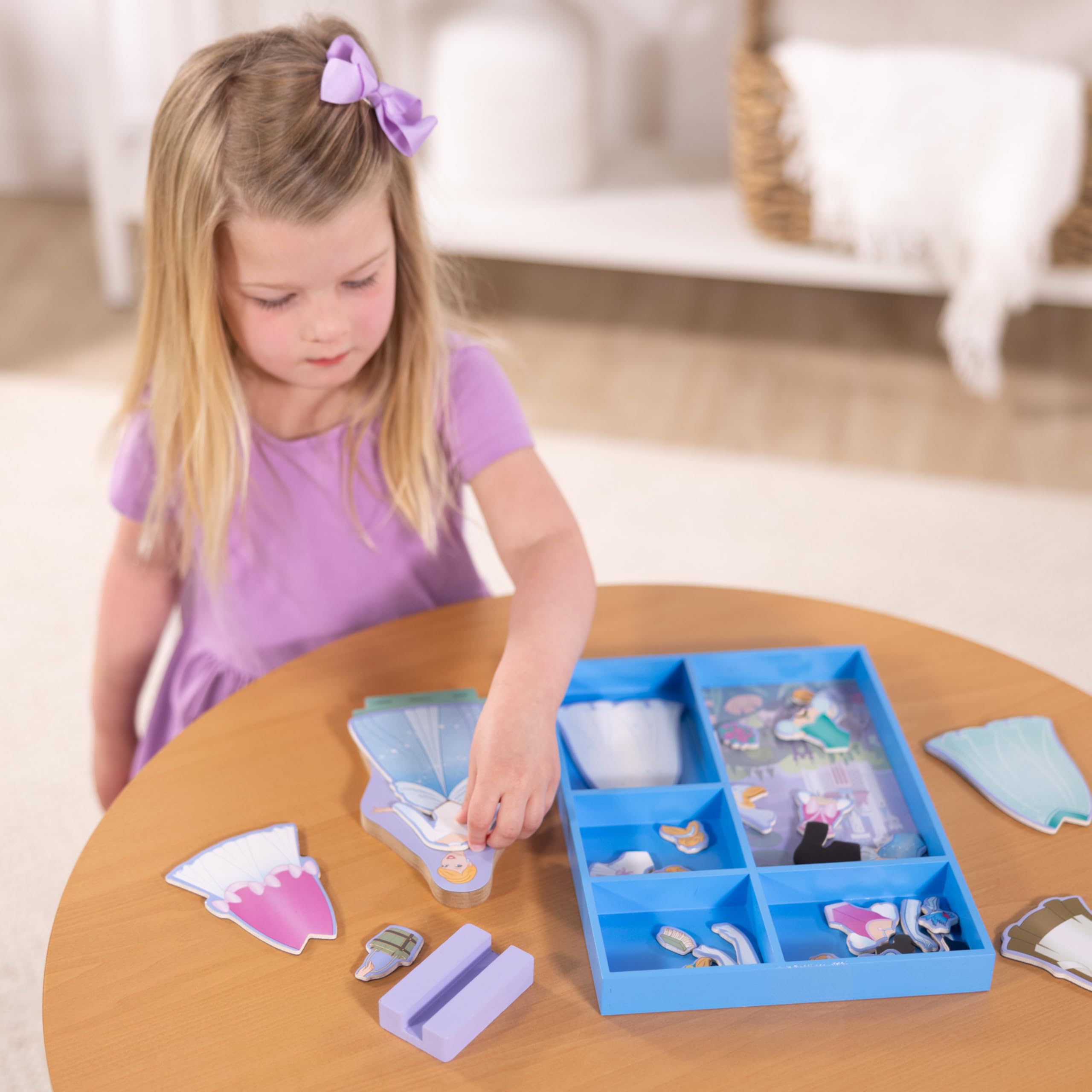 Cinderella Magnetic Dress-Up Set by Melissa & Doug – 30+ Outfits & Accessories