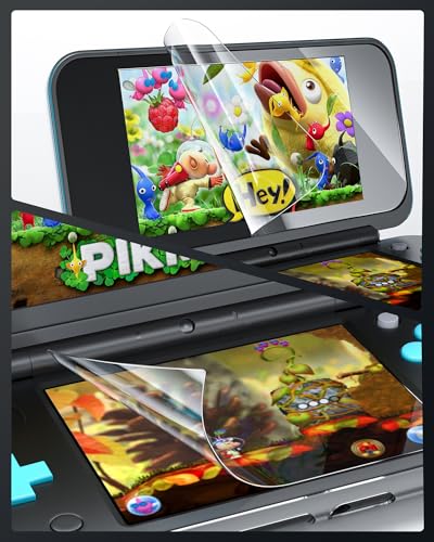 Clear Protective Case for New 2DS XL – Split PC Hard Shell with Dual Screen Protectors & Installation Kit | TriverseTech