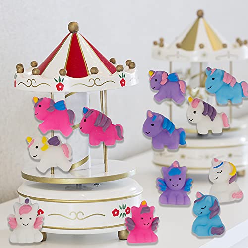 Cllayees 24-Pack Unicorn Squishy Toys – Kawaii Mochi Stress Relief Party Favors