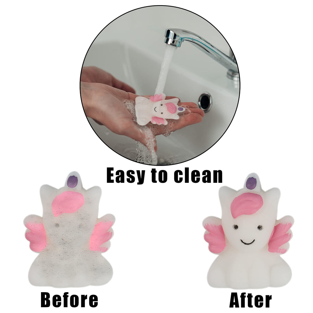 Cllayees 24-Pack Unicorn Squishy Toys – Kawaii Mochi Stress Relief Party Favors