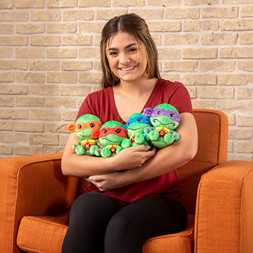 Club Mocchi-Mocchi TMNT Michelangelo Plush - 6 Inch Squishy Stuffed Animal