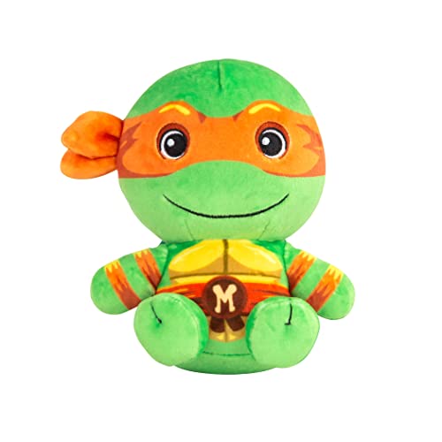 Club Mocchi-Mocchi TMNT Michelangelo Plush - 6 Inch Squishy Stuffed Animal