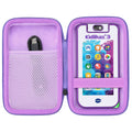 co2CREA Protective Hard Shell Case for VTech KidiBuzz 3 & KidiBuzz G2 (Black with Purple Interior)