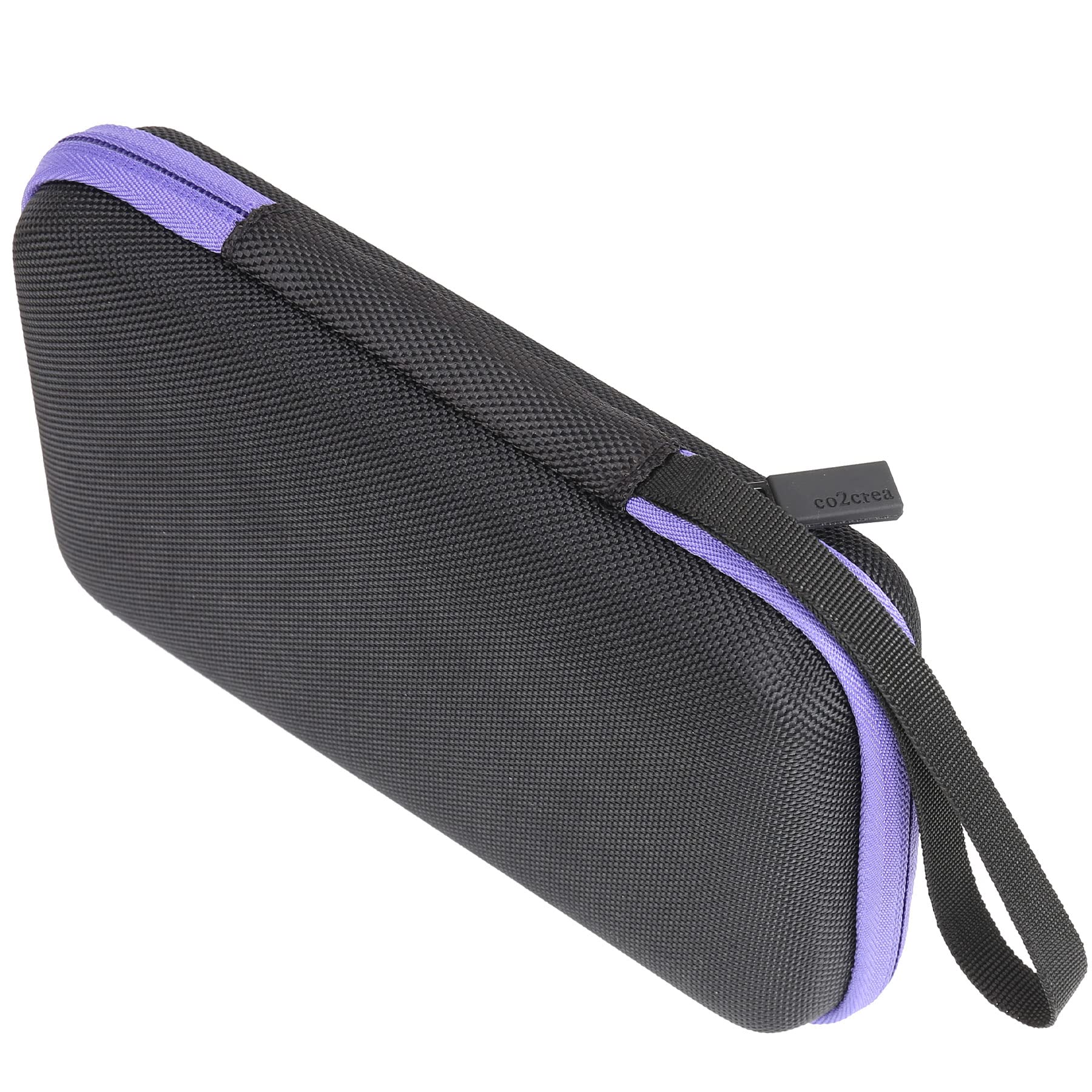 co2CREA Protective Hard Shell Case for VTech KidiBuzz 3 & KidiBuzz G2 (Black with Purple Interior)