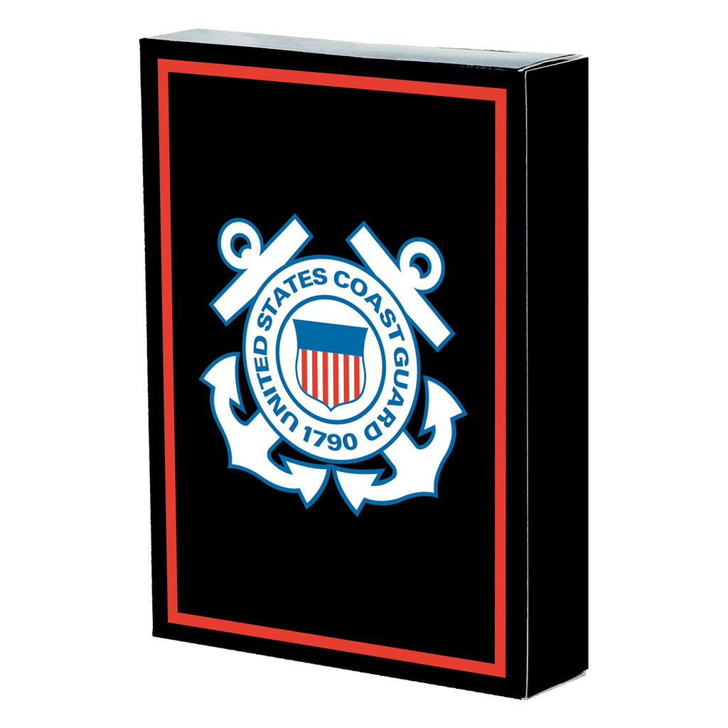 Coast Guard Playing Cards – USCG Deck with Rank Insignia and Skull Joker