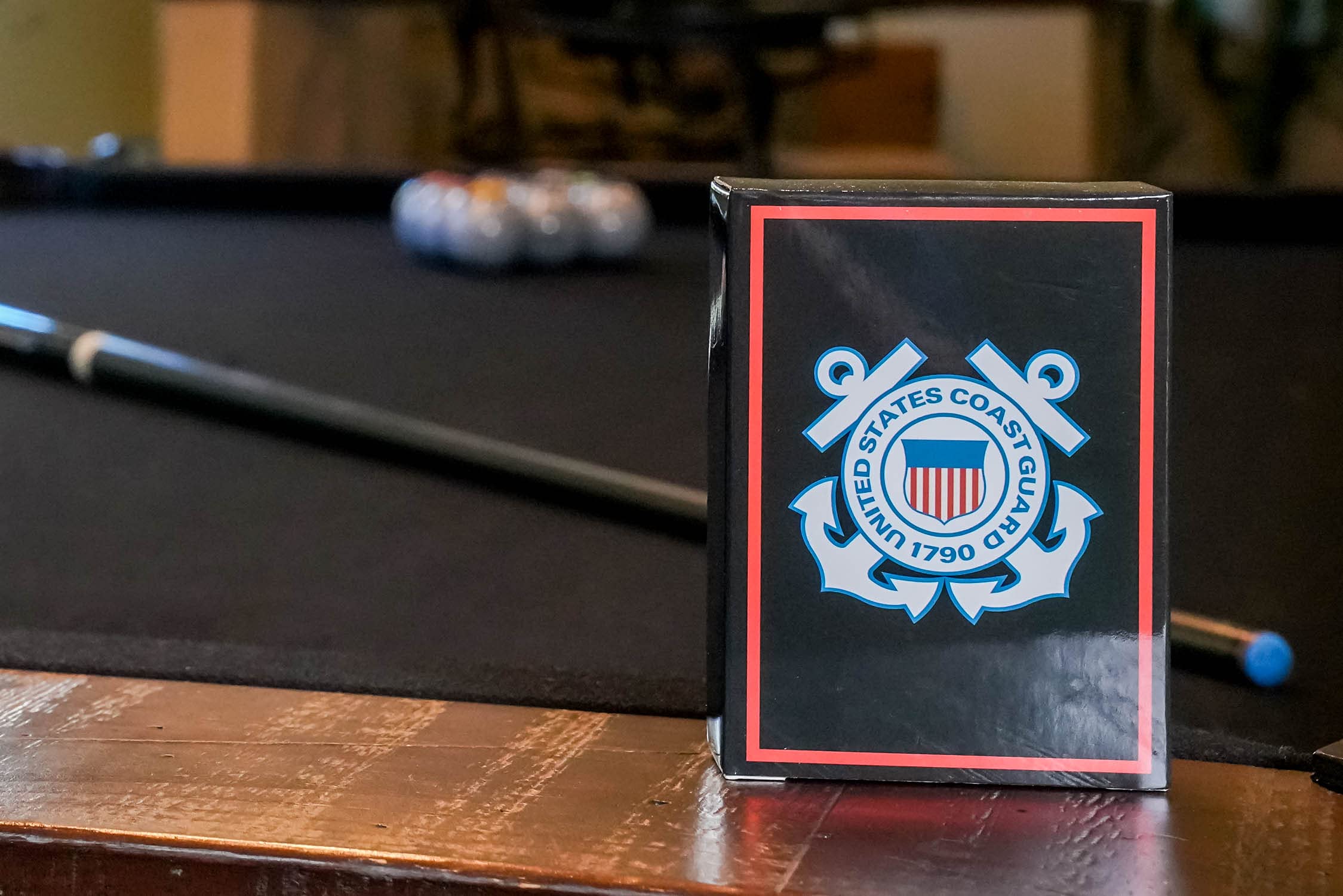 Coast Guard Playing Cards – USCG Deck with Rank Insignia and Skull Joker