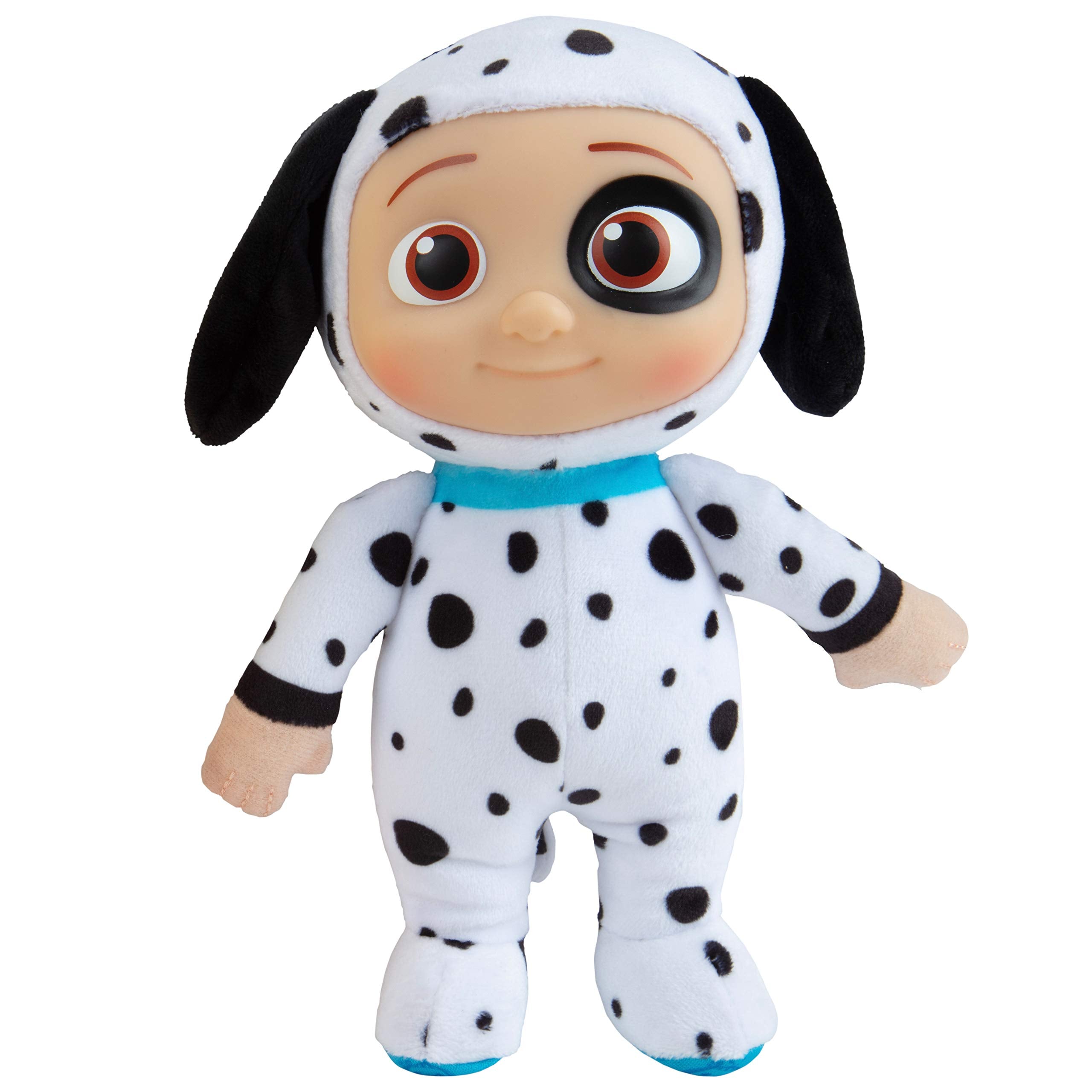 CoComelon 8-Inch JJ Plush Toy - Puppy Onesie - Officially Licensed Soft Stuffed Animal for Toddlers 18+ Months