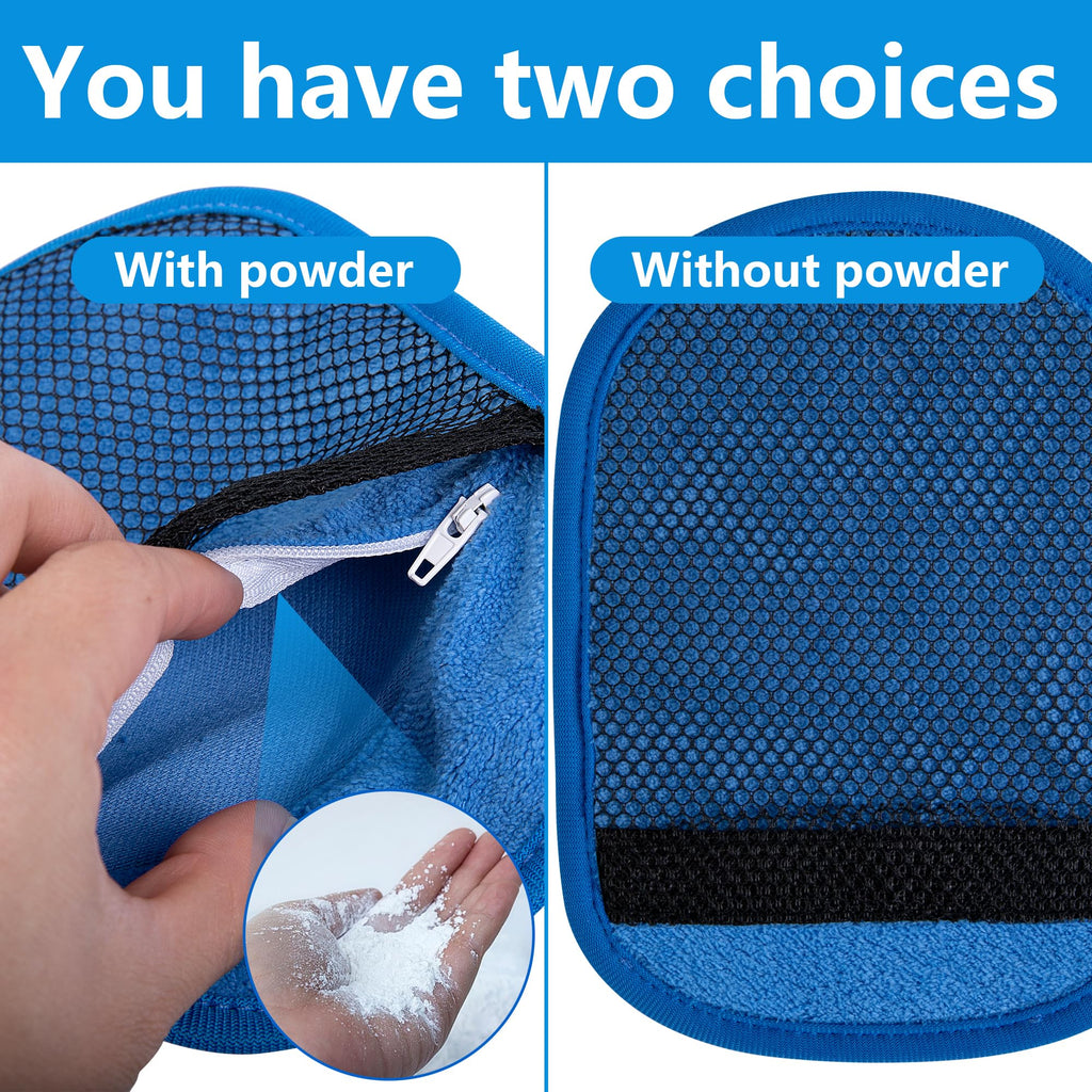codree 4-Pack Sand Removal Mitts – Soft Coral Fleece Beach Sand Wipe Off, Reusable, 8.5x6 Inch