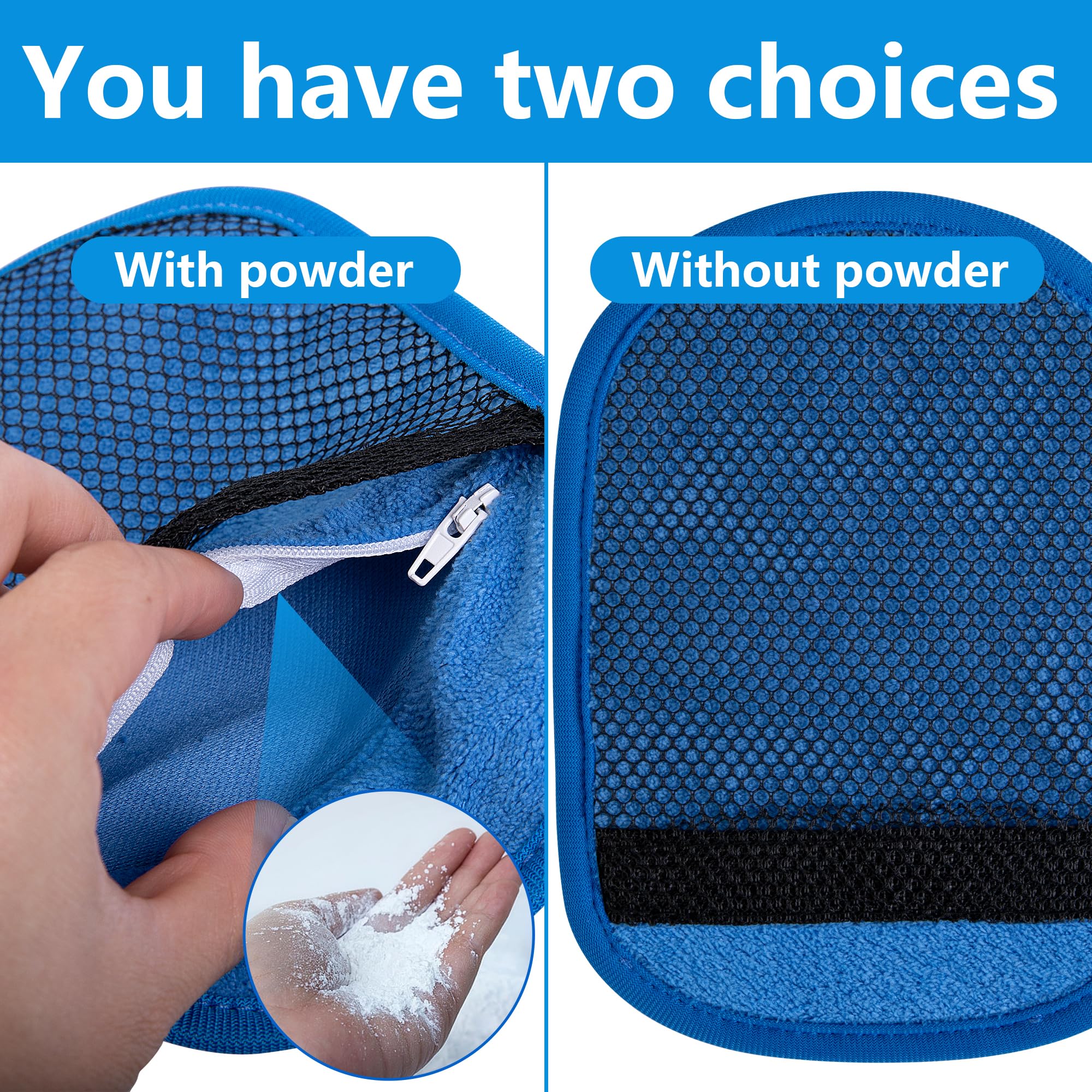 codree 4-Pack Sand Removal Mitts – Soft Coral Fleece Beach Sand Wipe Off, Reusable, 8.5x6 Inch