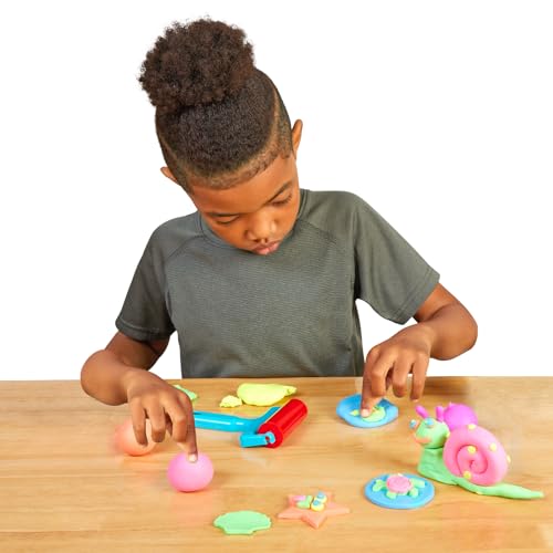 Colorations Wheat & Gluten Free Neon Dough - 6 Pack of Non-Toxic Sensory Dough for Kids
