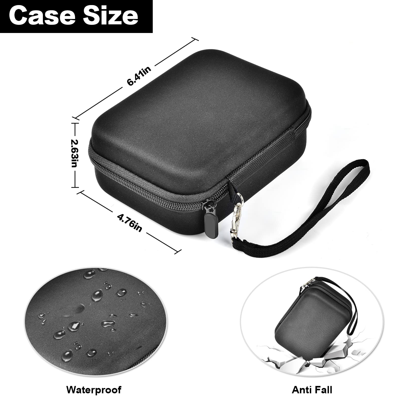Comecase Black Card Storage Box – Holds 400 Trading Cards – Case Only
