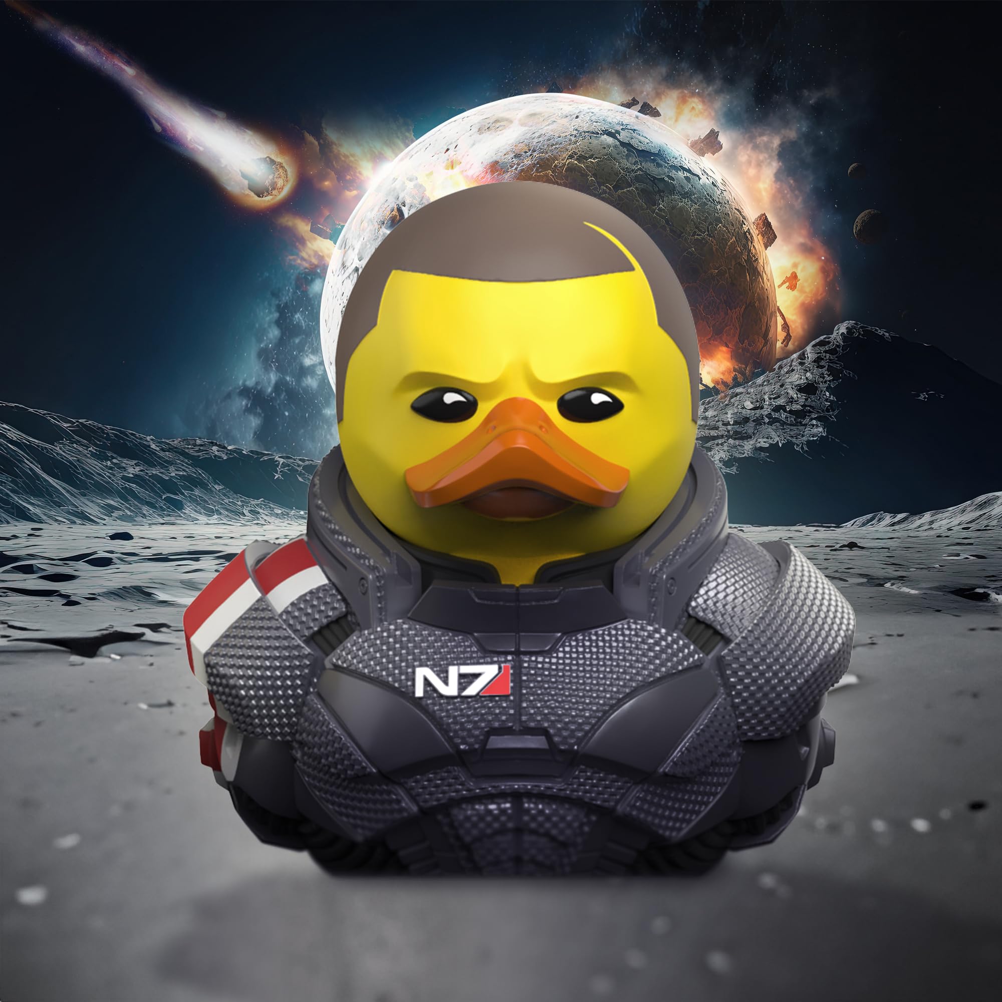Commander Shepard TUBBZ Boxed Edition – Official Mass Effect Collectible Rubber Duck