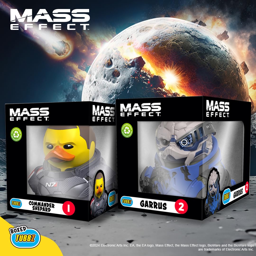 Commander Shepard TUBBZ Boxed Edition – Official Mass Effect Collectible Rubber Duck