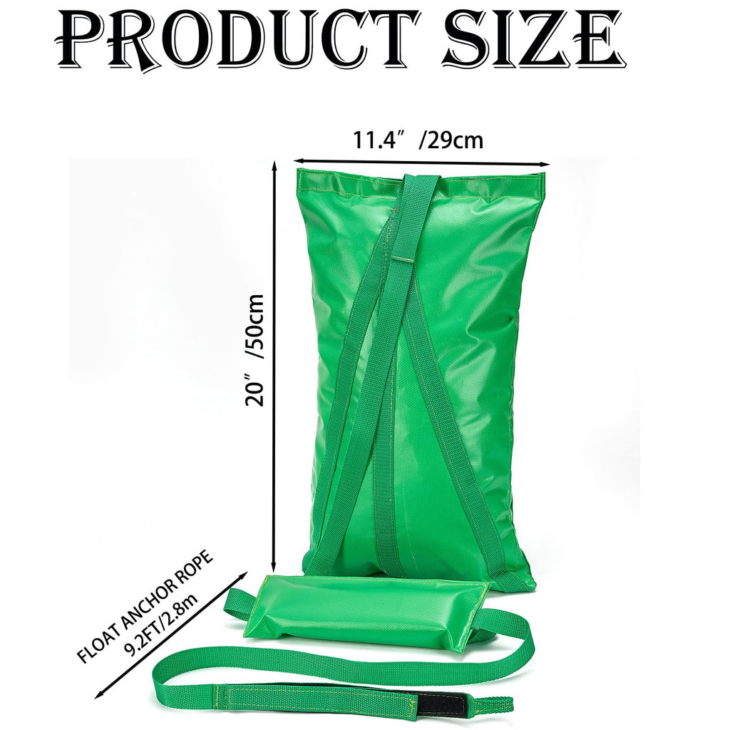 Compact Pool Float Anchor Bag – 2-in-1 Sand Anchor with 9.2ft Rope for Inflatables